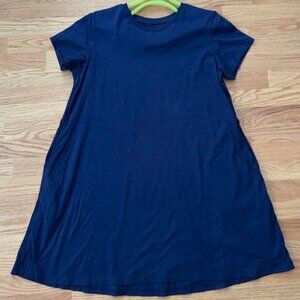 Uniqlo navy Tshirt dress